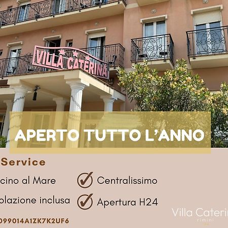 Hotel Villa Caterina Rimini Buitenkant foto