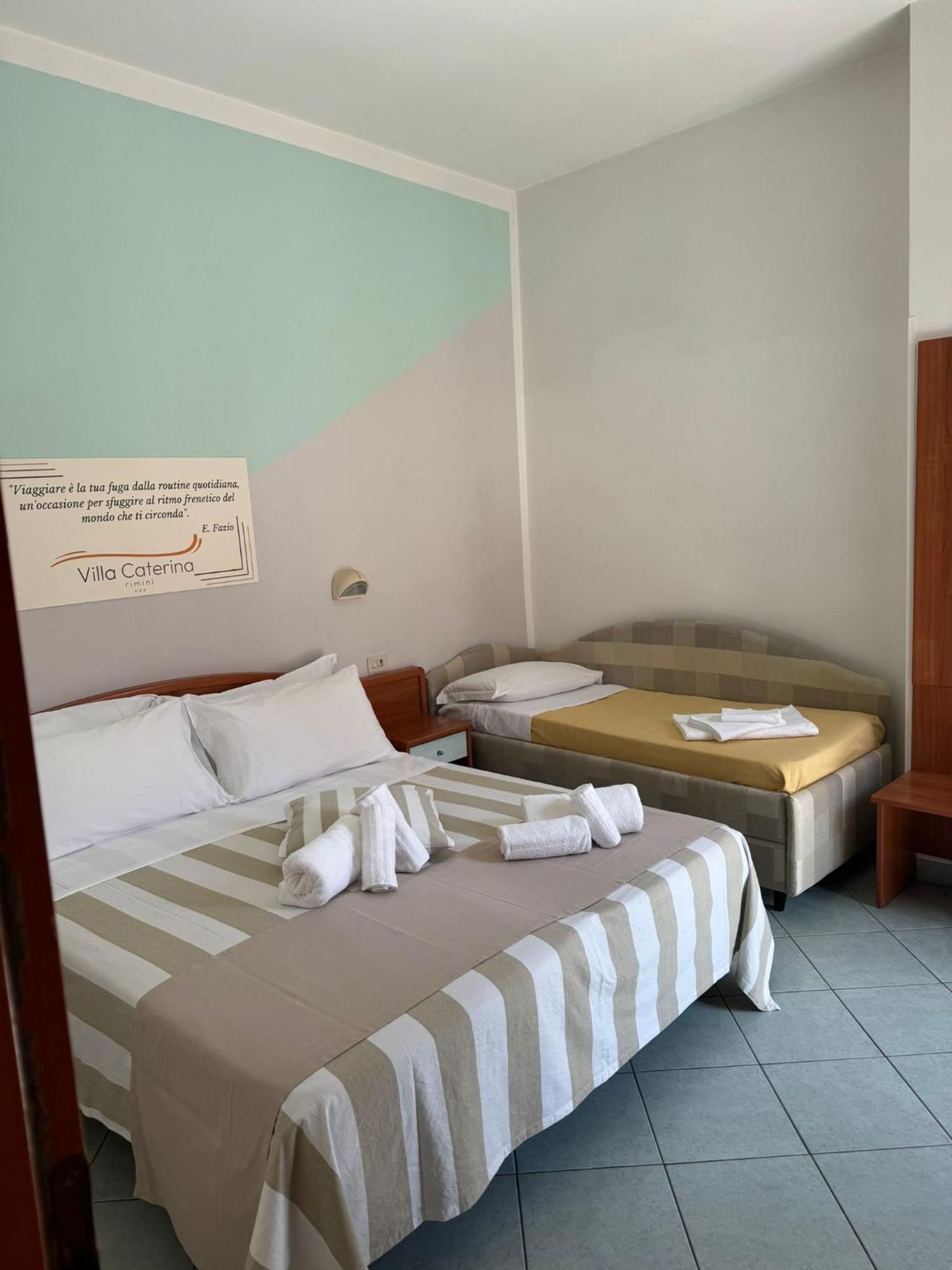 Hotel Villa Caterina Rimini Buitenkant foto