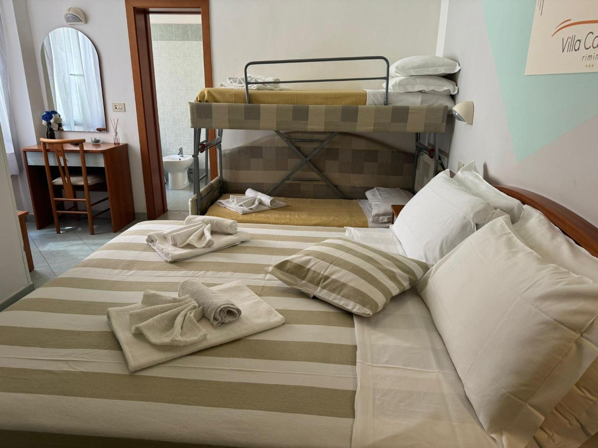 Hotel Villa Caterina Rimini Buitenkant foto