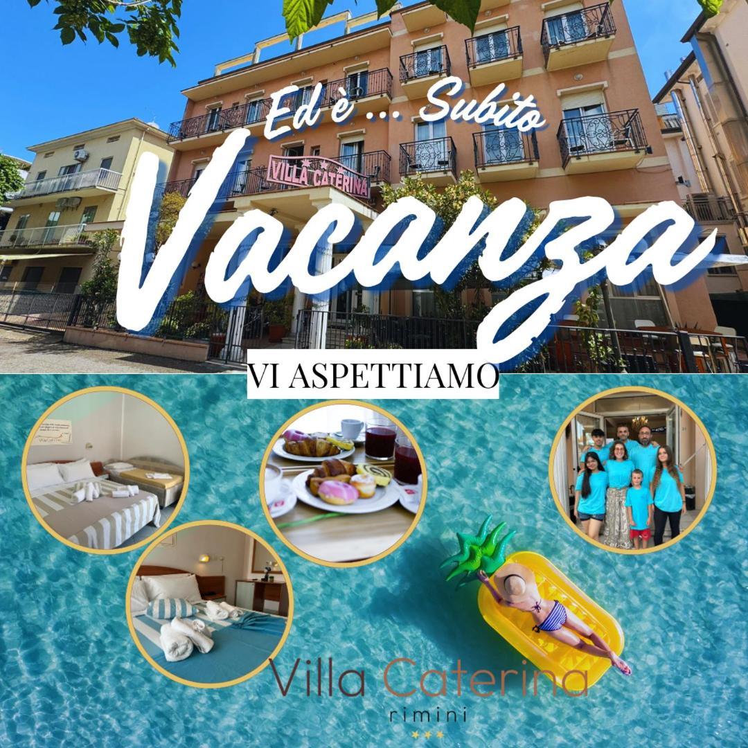 Hotel Villa Caterina Rimini Buitenkant foto