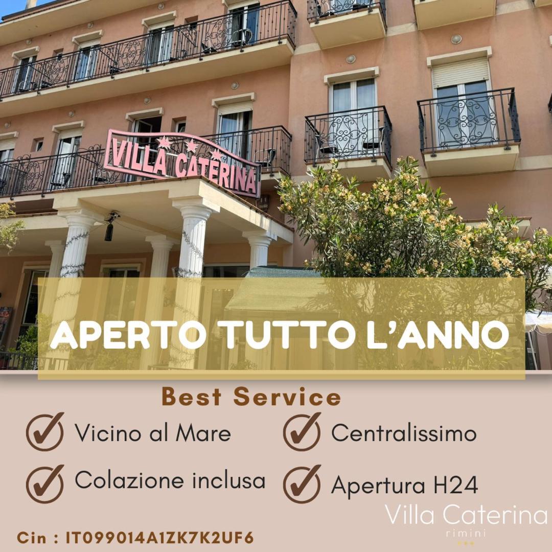 Hotel Villa Caterina Rimini Buitenkant foto
